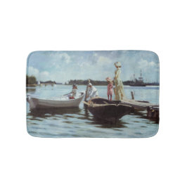 Sommerleben auf den Inseln (von Albert Edelfelt) Badematte