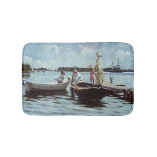 Sommerleben auf den Inseln (von Albert Edelfelt) Badematte
