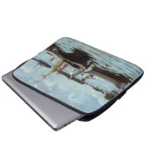 Sommerleben auf den Inseln (von Albert Edelfelt) Laptopschutzhülle (Vorne Knopf)