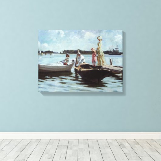 Sommerleben auf den Inseln (von Albert Edelfelt) Leinwanddruck (Insitu (Holzboden))