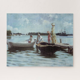Sommerleben auf den Inseln (von Albert Edelfelt) Puzzle