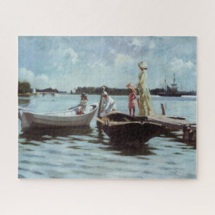 Sommerleben auf den Inseln (von Albert Edelfelt) Puzzle