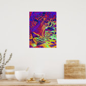 Sommerleopard Poster (Küche)