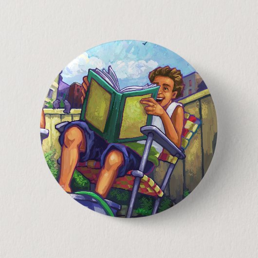 Sommerlesen Button (Vorderseite)