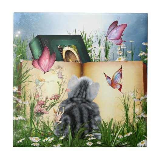 Sommerlesung Fliese (Vorderseite)