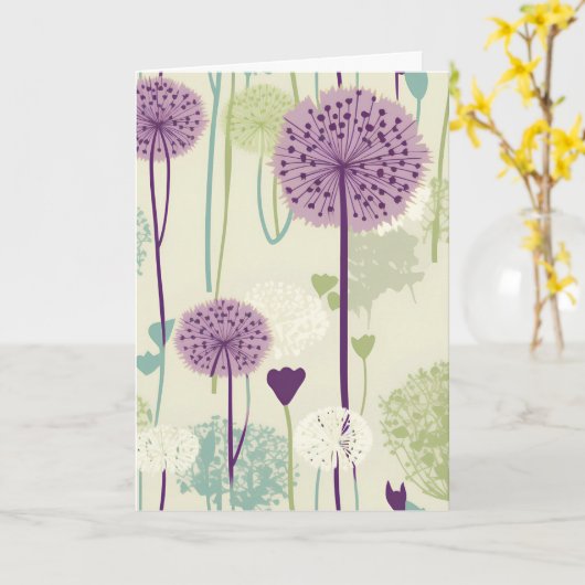 Sommerleuchte zum Geburtstag Karte (Gelbe Blume)