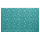 Sommerleuchter Aquamarin und Weiß-Blumenmuster Stoff (Fat Quarter (45,7 x 55,9 cm))