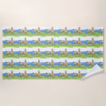 SommerLeuchtturm 4; Strandtuch