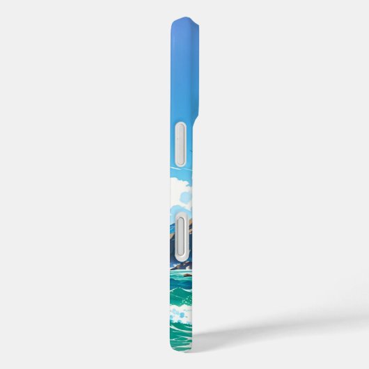 SommerLeuchtturm am Meer Case-Mate iPhone Hülle (Rückseite / Rechts)