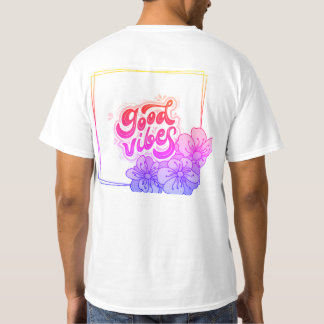 (*Sommerlich leichte Chill-Vibes T-Shirt – Leichtg