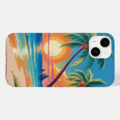Sommerliche Atmosphäre Case-Mate iPhone Hülle (Rückseite (Horizontal))