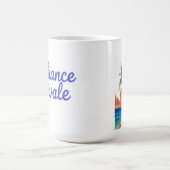 Sommerliche Atmosphäre Kaffeetasse (Mittel)