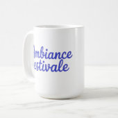 Sommerliche Atmosphäre Kaffeetasse (Vorderseite Links)