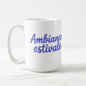 Sommerliche Atmosphäre Kaffeetasse (Links)