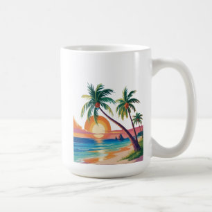Sommerliche Atmosphäre Kaffeetasse