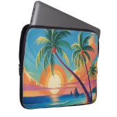 Sommerliche Atmosphäre Laptopschutzhülle (Vorne Rechts)