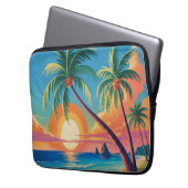 Sommerliche Atmosphäre Laptopschutzhülle (Vorderseite Links)