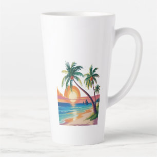 Sommerliche Atmosphäre Milchtasse