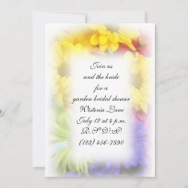 Sommerliche Blume 12x18 mit Umschlag Einladung