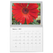 Sommerliche Blume 2025 Kalender (Feb 2027)