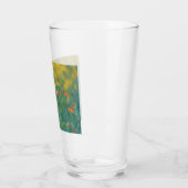 Sommerliche Blume (Blumenfeld) (Rote Blume) Glas (Links)