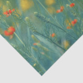 Sommerliche Blume (Blumenfeld) (Rote Blume) Seidenpapier (Ausschnitt)