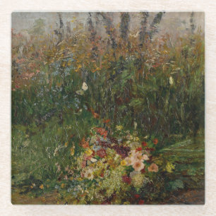 Sommerliche Blume des Feldes Glasuntersetzer