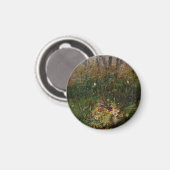 Sommerliche Blume des Feldes Magnet (Vorderseite/Rückseite)