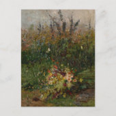 Sommerliche Blume des Feldes Postkarte (Vorderseite)