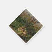 Sommerliche Blume des Feldes Serviette (Ecke)
