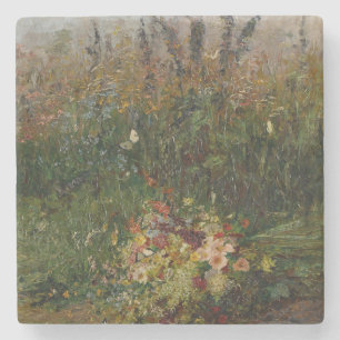 Sommerliche Blume des Feldes Steinuntersetzer