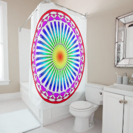 Sommerliche Blume Duschvorhang