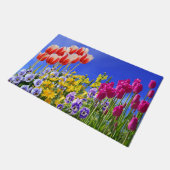 Sommerliche Blume Fußmatte (Schrägansicht)