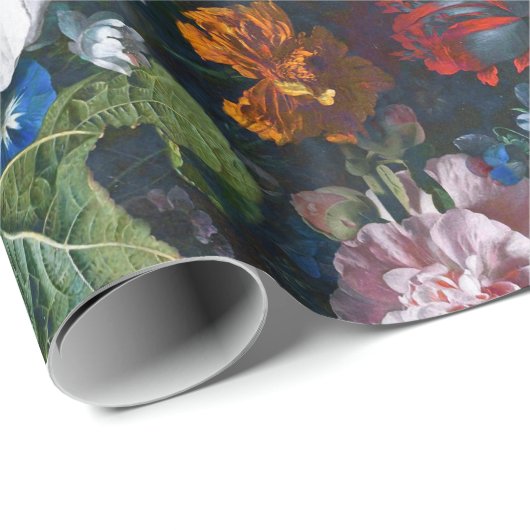 Sommerliche Blume Geschenkpapier (Rolleneckpunkt)