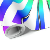 Sommerliche Blume Geschenkpapier (Rolleneckpunkt)