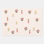 Sommerliche Blume Geschenkpapier Set (Vorderseite 2)
