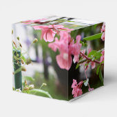 Sommerliche Blume Geschenkschachtel (Rückseite)
