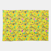 Sommerliche Blume Geschirrtuch (Horizontal)