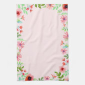 Sommerliche Blume Handtuch (Vertikal)