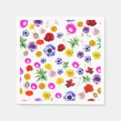 Sommerliche Blume in der stillen Ukraine Serviette (Vorderseite)