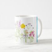 Sommerliche Blume Kaffeetasse (VorderseiteRechts)