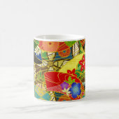 Sommerliche Blume Kaffeetasse (Mittel)