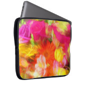 Sommerliche Blume Laptopschutzhülle (Vorne Rechts)