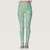 Sommerliche Blume Leggings (Vorderseite)