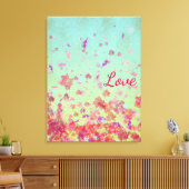 Sommerliche Blume Leinwanddruck (Insitu (Wohnzimmer))