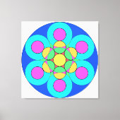 Sommerliche Blume Leinwanddruck (Vorderseite)