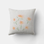 Sommerliche Blume lustige unisex Kissen (Rückseite)