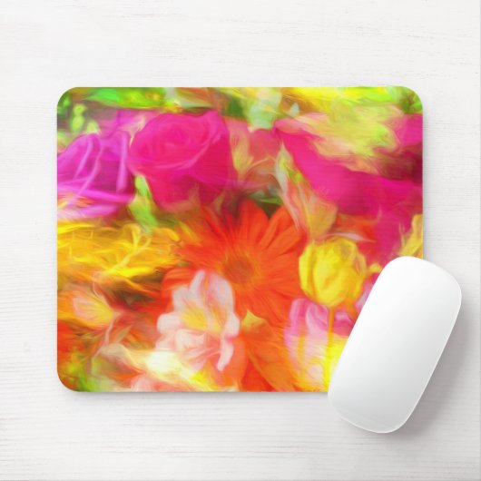 Sommerliche Blume Mousepad (Mit Mouse)