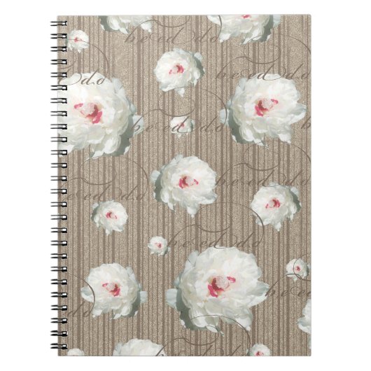 Sommerliche Blume Notizblock (Vorderseite)