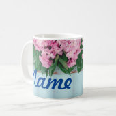Sommerliche Blume Personalisierte Kaffee Tasse, Cu Kaffeetasse (Vorderseite Links)